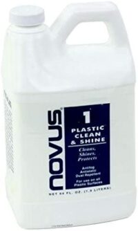 Novus Plastic Polish #1, Clean & Shine Clear 64ounce