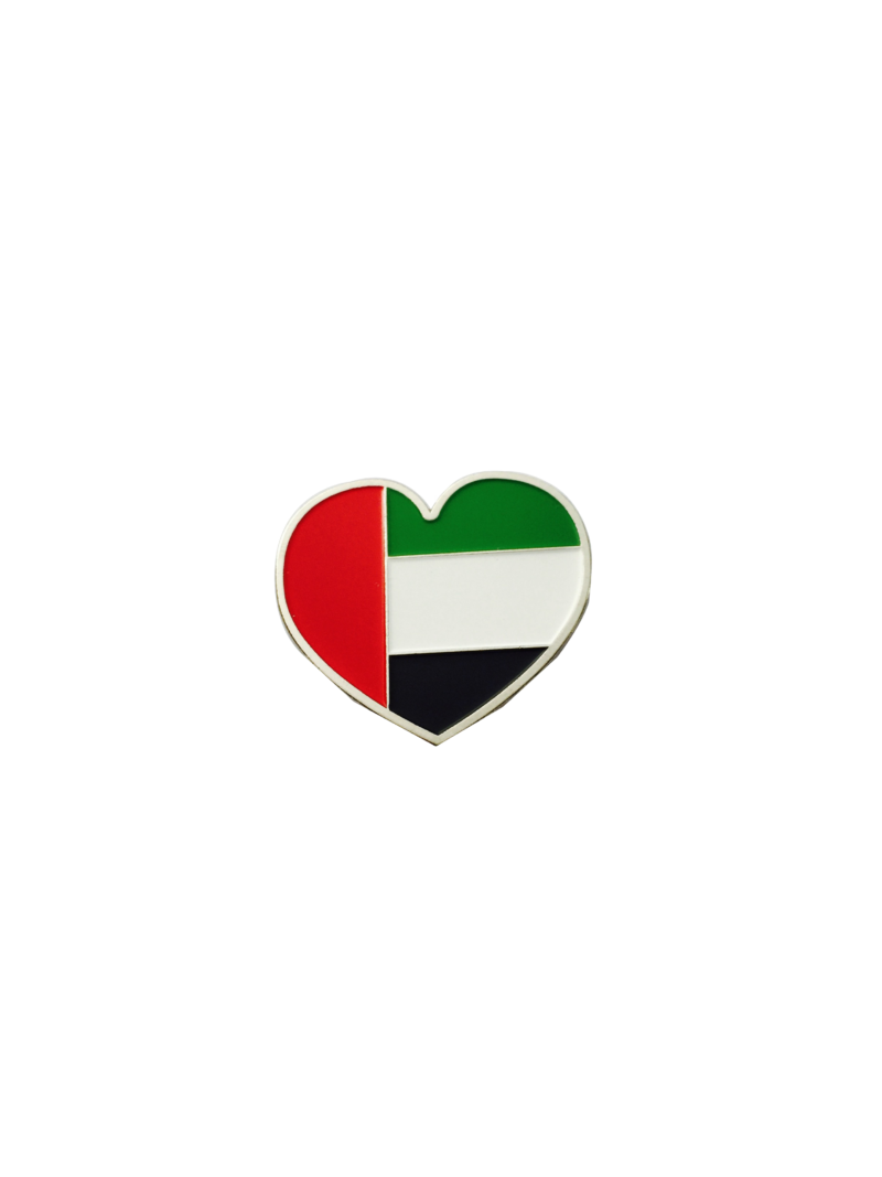 uae flag magnetic badge