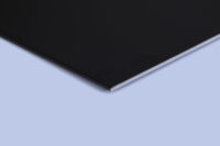 ANODIZED ALUMINIUM SHEET BLACK BRIGHT 1MM (1mm x 4feet x 8feet)