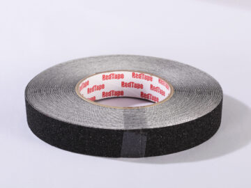 BLACK ANTI-SLIP TAPE 25MM x 18MTRS