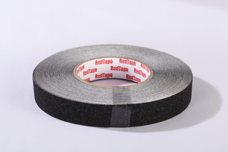 BLACK ANTI-SLIP TAPE 25MM x 18MTRS