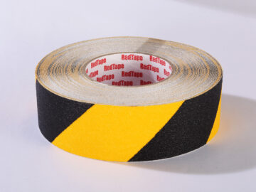 Anti-Slip Tape Black/Yellow 50mm X 18mtrs