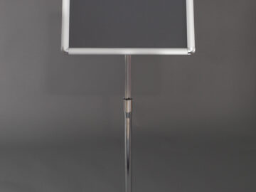 a3 size adjustable menu stand