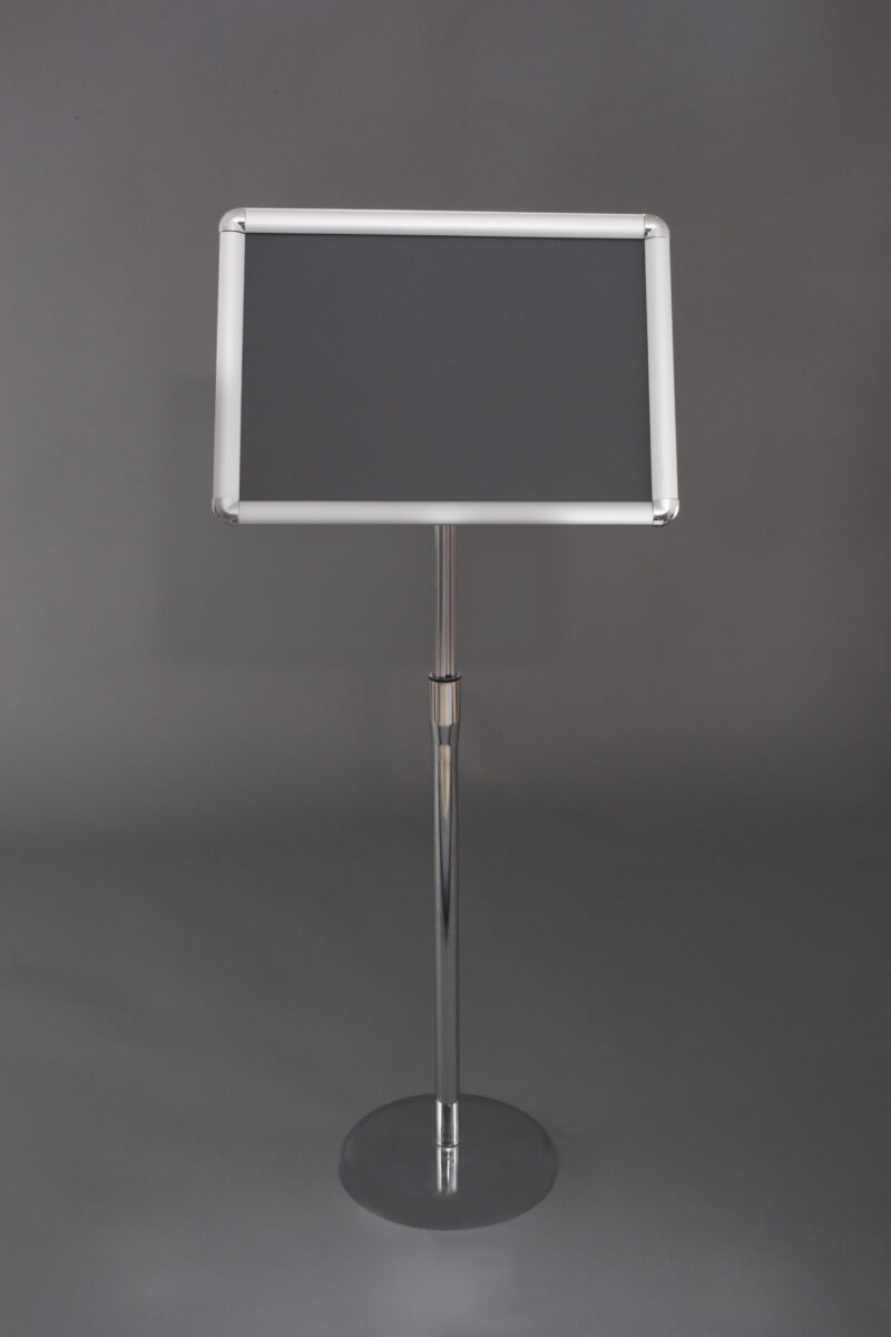 a3 size adjustable menu stand