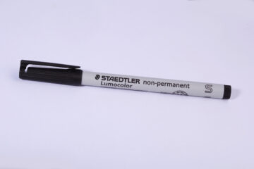Fiber Tip Pen Black KF700-BK (2.5cm x 6cm)