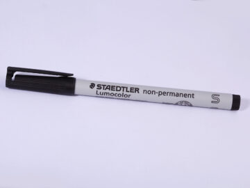 Fiber Tip Pen Black KF700-BK (2.5cm x 6cm)