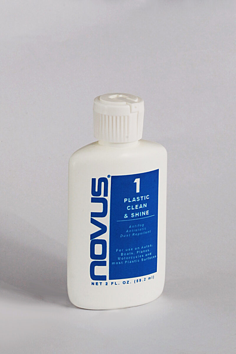 Novus Plastic Polish #1, Clean & Shine (Size: 2 ounce)