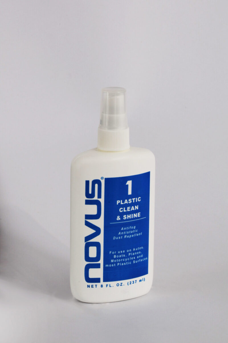 Novus Plastic Polish #1, Clean & Shine Clear 8ounce