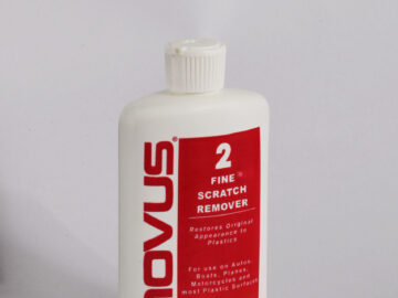 Novus Plastic #2- Fine scratch remover Clear (8ounce)