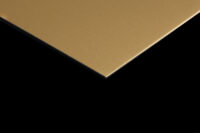 ANODIZED ALUMINIUM SHEET GOLD MATTE 1MM (1mm x 4feet x 8feet)