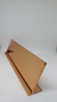 Rose Gold 2'' X 12'' Desk Name Holder