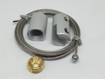 CABLE KIT -304 ALUMINUM SATIN