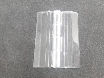 ACRYLIC HINGES 45MM LENGTH